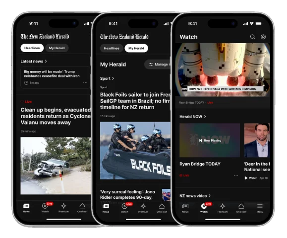 NZ Herald app