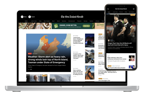 NZH Online Redesign