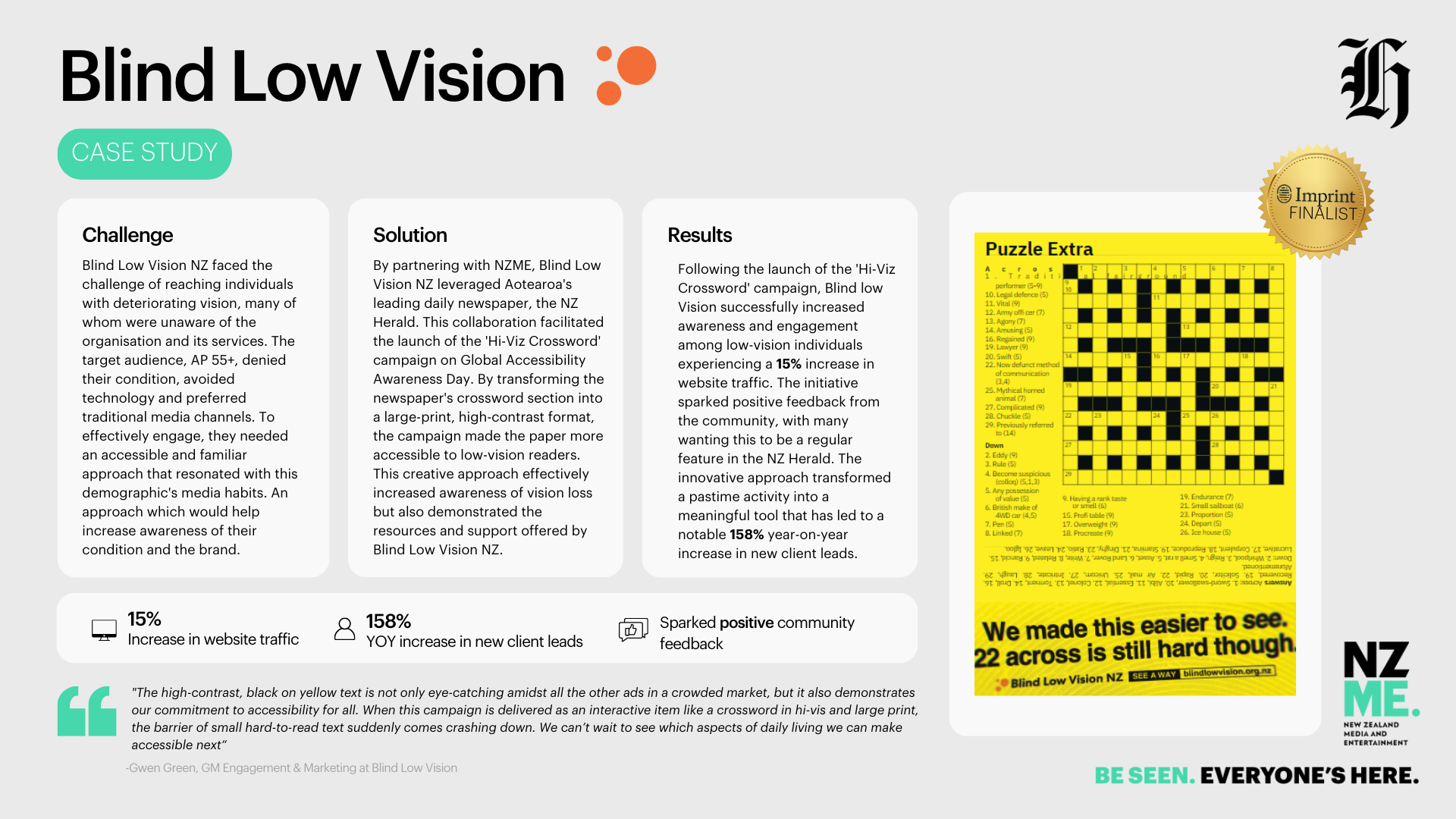 Blind Low Vision