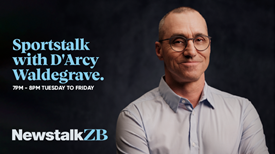 Sportstalk with D'Arcy Waldegrave