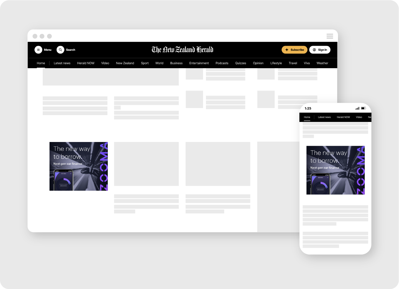 Impression Blast Impression Blast