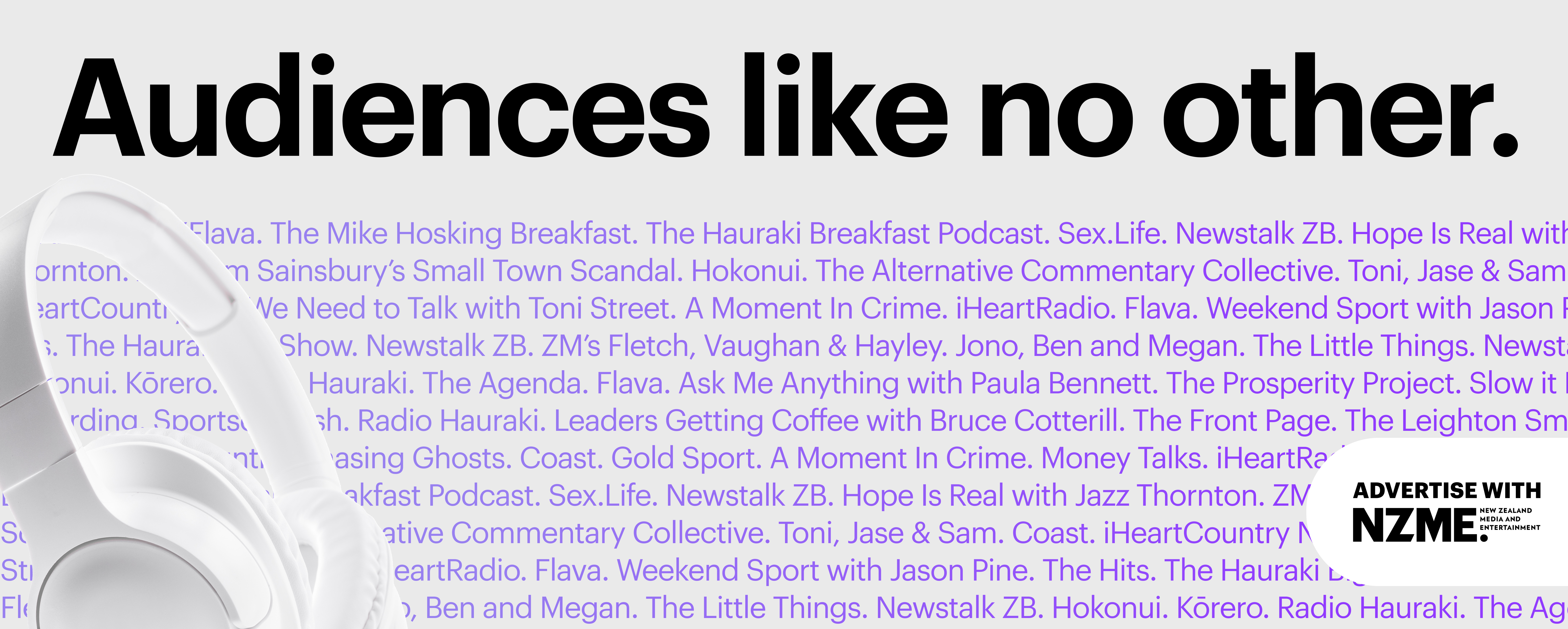 Audiences Like No Other - May 2025 - Desktop