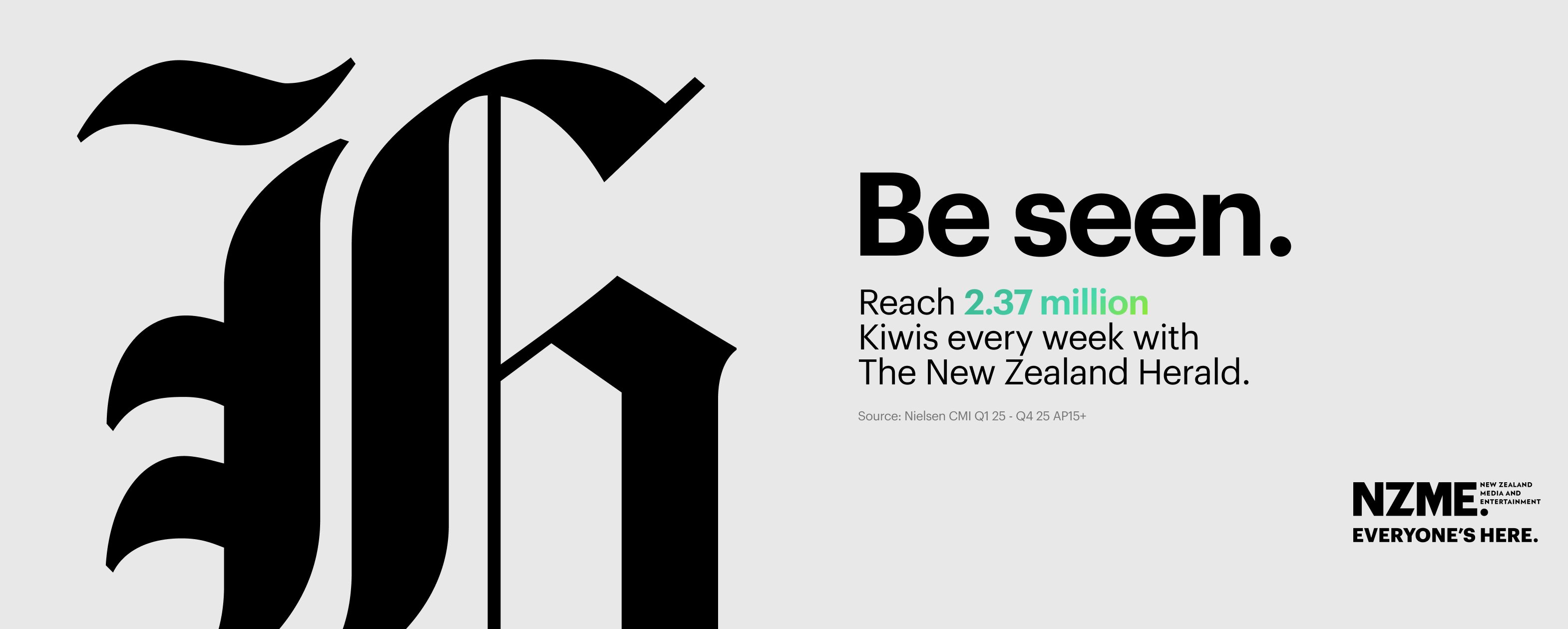 NZ Herald Reach 2025 Q4 Desktop