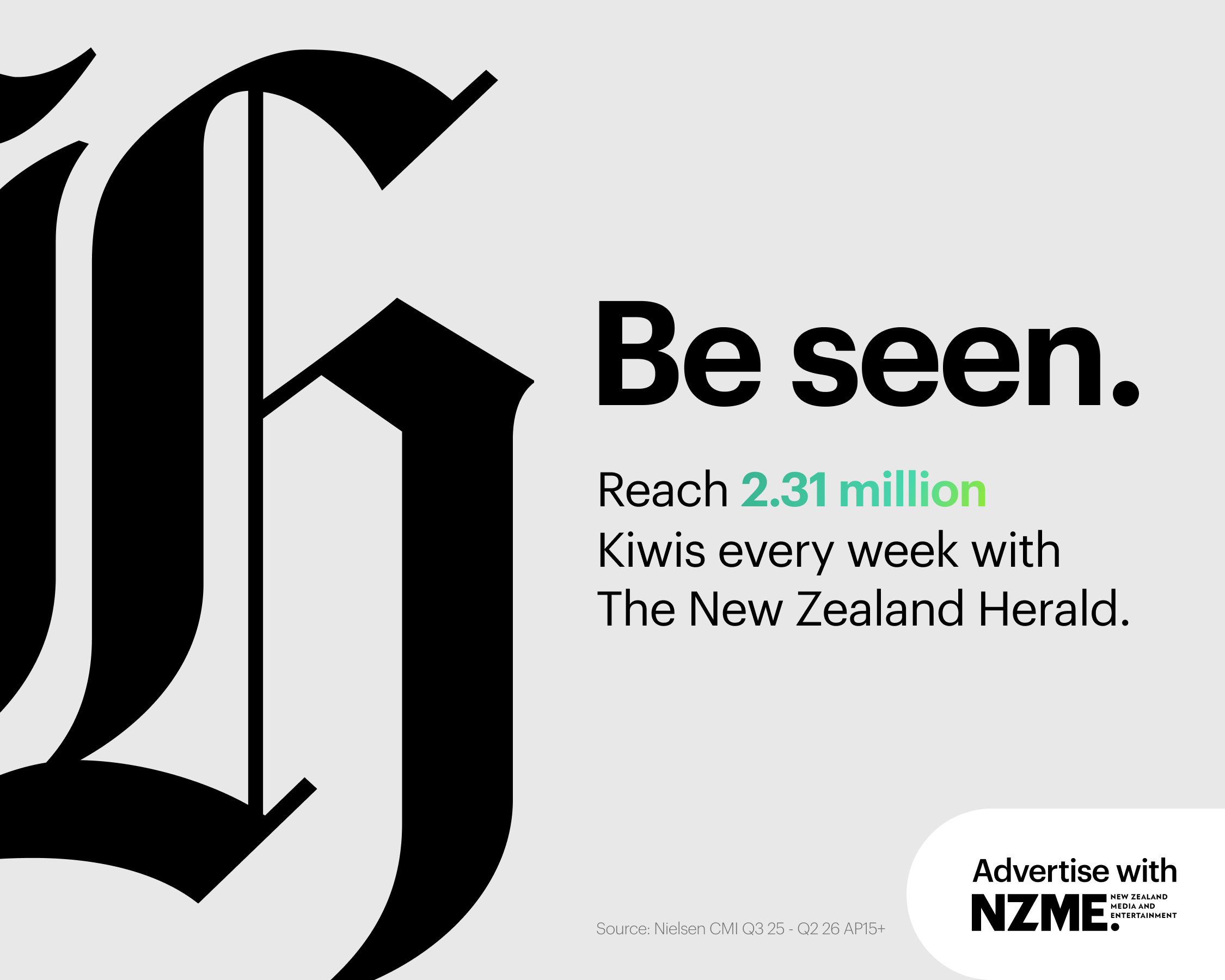 NZ Herald Reach 2026 Q2 - Mobile