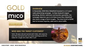 Gold MicoWakefield Audio Case Study 2020